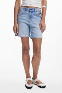 Джинсовые шорты PLANTS