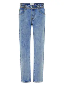 Джинсы с украшением в виде монет One Teaspoon, синий