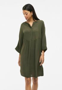 Платье-рубашка VIPALIVA 3/4-ARM VILA, зеленый