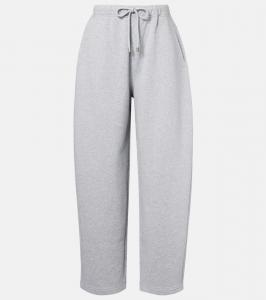 Хлопковые брюки Albania с добавлением синтетики Sportmax, Grigio Medio