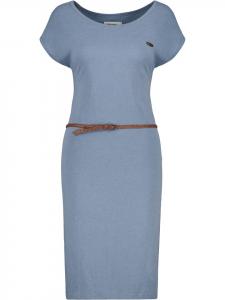 Короткое платье alife and kickin Sommerkleid, Kleid ElliAK A, цвет elemental blue melange