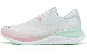 Кроссовки для бега Race 360 1.0 женские с низким верхом, парусные, белые/пенистые, зеленые Xtep