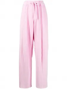 Спортивные брюки с логотипом Alexander Wang, розовый
