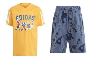 Детская повседневная спортивная одежда Adidas, желтый