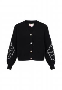 IZIA Вязаный кардиган в черном цвете