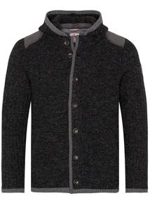 Вязаный кардиган SPIETH & WENSKY NABOR, черный