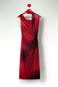 Асимметричное драпированное платье