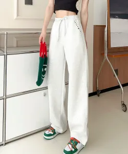 Aimoha -select-/Брюки свободного кроя с высокой талией и завязками Aimoha - Select -, цвет Heather Gray