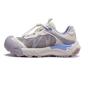 Женские горные ботинки Abrasion Resistant Slip Resistant CAMEL, violet