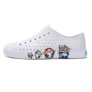 CRAZY ATIV Клоги унисекс с синим логотипом, Панда Ассасин, цвет Blue Logo, Panda Assassin