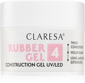 Гель-лак для наращивания ногтей Claresa Rubber Gel Construction Gel UV/LED, 04 45 g