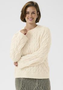 Джемпер Bon'A Parte MADELYN, Turtledove Melange/Off-White