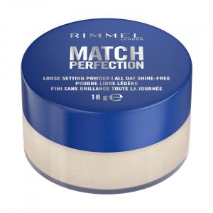 Рассыпчатая пудра Match perfection Rimmel, 18 гр (#1 translucent)