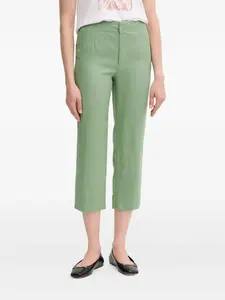 Льняные брюки Pedro Del Hierro, зеленый