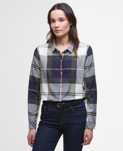Рубашка с длинным рукавом Barbour Moorland Relaxed, Navy/Arabesque Check