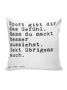 Подушка Mr. & Mrs. Panda, белый