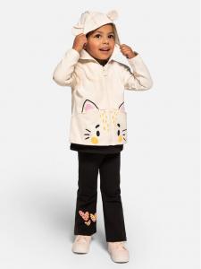 Толстовка обычного кроя Coccodrillo, экрю