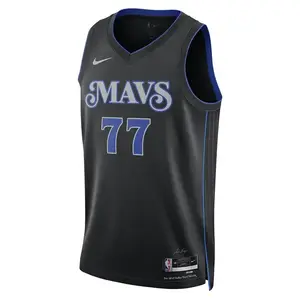 Майка Nike Dri-FIT NBA Swingman Jersey City Edition 2023/24 'Dallas Mavericks Luka Doncic', черный