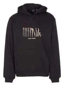 Худи с принтом Daily Paper, черный
