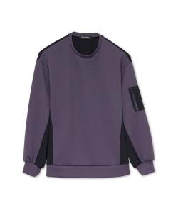 TORNADO MART∴Пуловер с двойным атласным переливом