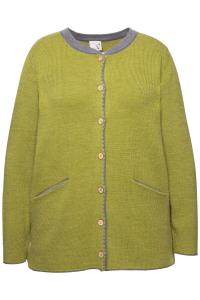 Ulla Popken Кардиган из трикотажа в цвете Reed