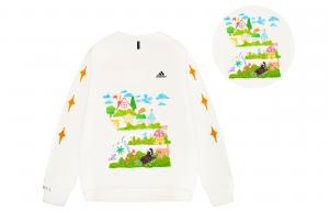 Adidas Свитшот Unisex White