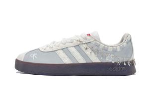 Adidas VL COURT 2.0 повседневные кроссовки low top для скейтбординга с бисерной цепочкой, устойчивые к истиранию, unisex, silver white