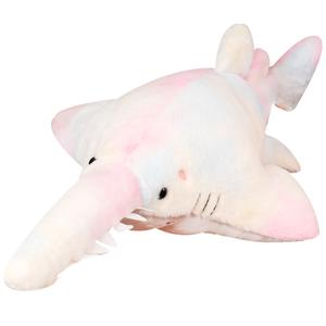 Интересная плюшевая игрушка Sawtooth Shark высотой 55см/95см/140см/180см Fox fairy, мультиколор