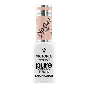 Victoria Vynn Pure Creamy Hybrid 041 Светло-бежевый гибридный лак для ногтей, 8 мл