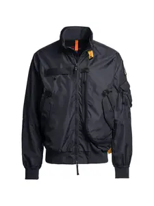 Бомбер на молнии с нашивкой Wes Parajumpers, синий