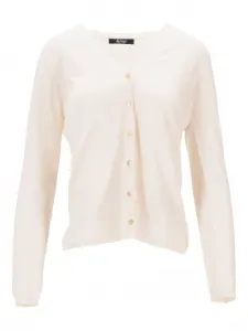 Кардиган на пуговицах спереди La-Rose, белый