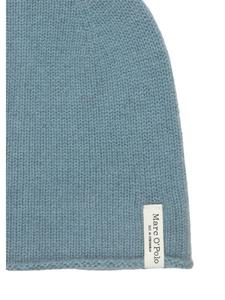 Вязаная шапка сланцево-синего цвета Marc O'Polo