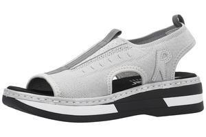 Сандалии Rieker, серебряный