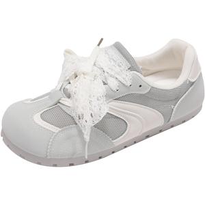 TUOPIN Женские противоскользящие износостойкие низкие скейтерские кеды Smoke Blue, цвет Smoke Blue