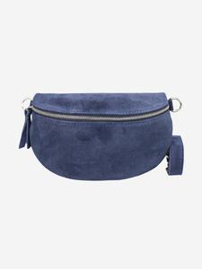 Поясная сумка Adel Bags Suede, темно-синий