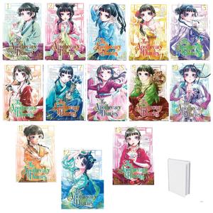 The Apothecary Diaries (Manga) Series 13 Books in Set with Journal (Vol.1-Vol.13) by Natsu Hyuuga and Nekokurage (Gifts by We 3 Books)