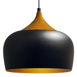 Подвесной светильник Bamyum Kreis Vintage Lampe, 30x147x30 см, черный