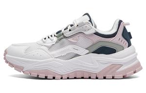 Кроссовки Lifestyle женские с низким верхом Feather белый/лунные серый/розовый 361°