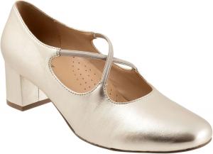 Женские демисезонные туфли Trotters, шампань