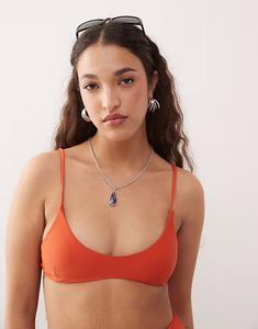 Микс и подборка, бикини-бралетт, надеваемый поверх, в цвете «выжженный оранжевый» Collusion