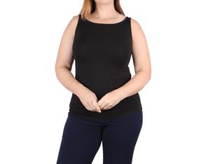 Компактная майка с вырезом лодочкой Natural Black Undersummers