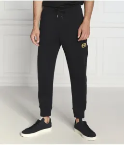 Спортивные штаны regular fit Emporio Armani, темно-синий