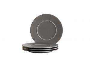 Набор тарелок Unico из 4 предметов Mäser, антрацит