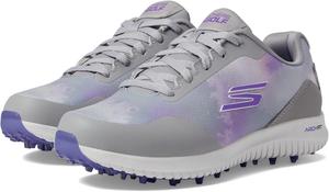 Женские гольф-кроссовки Skechers Golf Go Max Arch Fit без шипов, фиолетовый/серый