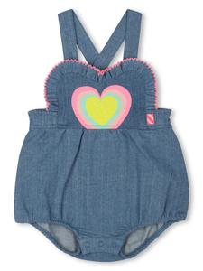 Billieblush короткий комбинезон с принтом, синий