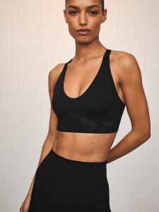 Спортивный бюстгальтер VSX Elevate Diamanté Flex Contours с глубоким вырезом Vsx, black diamanté