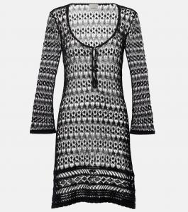 Платье-мини крючком Pia Isabel Marant, черный