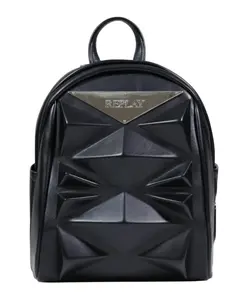 3D геометрический рюкзак Replay, черный