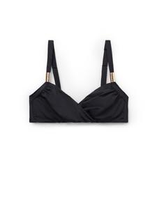 Верх бикини-балконет CALZEDONIA, черный