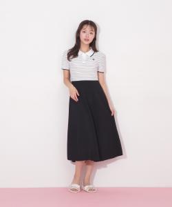 Платье-поло с короткими рукавами Jill By Jill Stuart, цвет Border 1